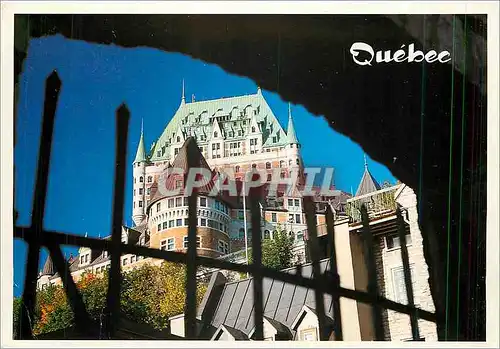 Moderne Karte Quebec Le Chateau Frontenac