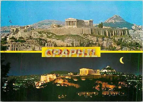 Cartes postales moderne Athenes Vue de l'Acropole