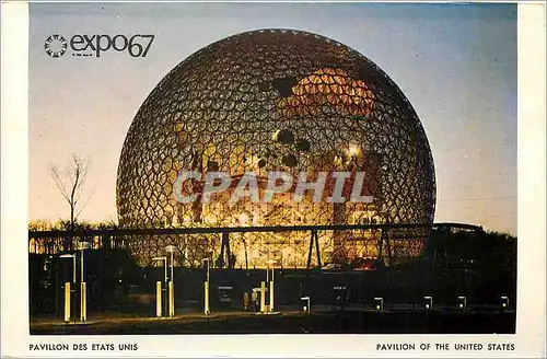 Cartes postales moderne Expo67 Pavillon des Etats Unis