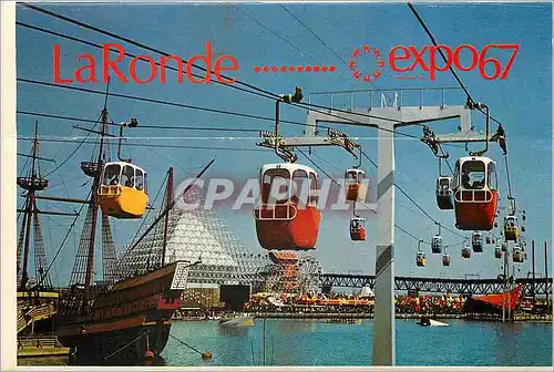 Moderne Karte La Ronde Expo67