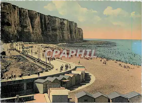 Cartes postales moderne Le Treport La Digue Promenade