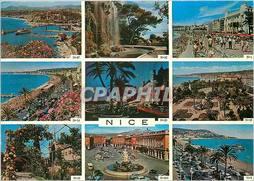 Cartes postales moderne Nice Cote d'Azur Souvenir de Nice