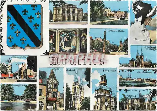 Cartes postales moderne Moulins Allier