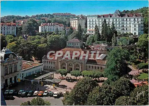 Moderne Karte Chatelguyon Puy de Dome Vue generale