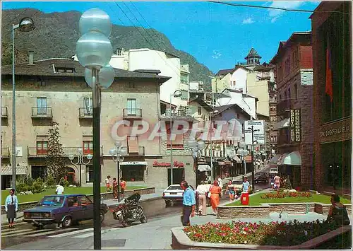 Moderne Karte Valls d'Andorra Place du Prince Dr Benlloch