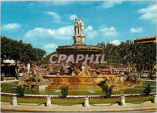 Cartes postales moderne Aix en Provence Grande Fontaine sur la Rotonde