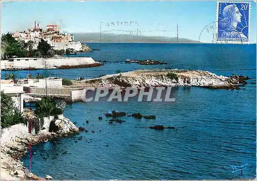 Cartes postales moderne La Cote d'Azur Antibes L'Ilette