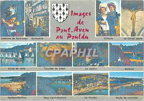 Cartes postales moderne Images de Pont Aven au Pouldu