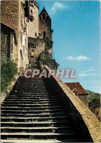 Cartes postales moderne Rocamadour Lot Lieu de Pelerinage celebre des le Moyen Age