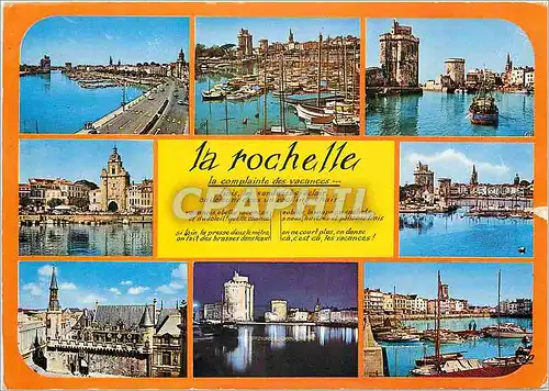 Cartes postales moderne La Rochelle Le Port et Quai Duperre Bassin des Yachts Entree du Port Tour de d'Horloge