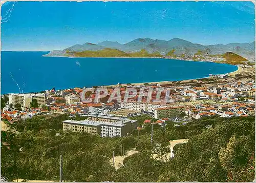 Moderne Karte Cote d'Azur Cannes La Bocca Vue panoramique La Baie de La Napoule