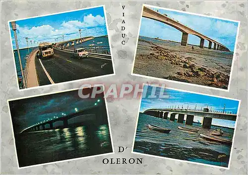 Cartes postales moderne Sur la Cote de Lumiere Le Viaduc d'Oleron