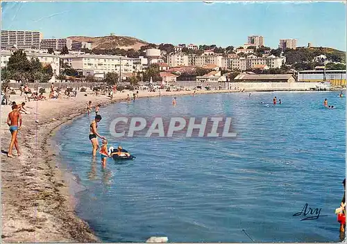 Cartes postales moderne Martigues La Venise provencales la plage