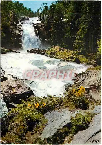 Cartes postales moderne Cauterets Cascade du Pont d'Espagne