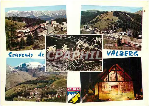 Cartes postales moderne Valberg Vue generale et la Chaine du Saint Honorat