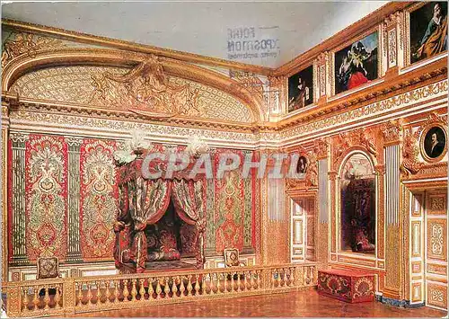 Cartes postales moderne Versailles La Chambre du Roi au temps de Louis XIV