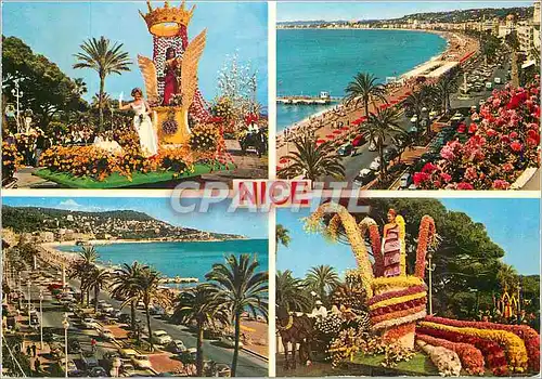 Cartes postales moderne Nice Cote d'Azur French Riviera Souvenir de Nice