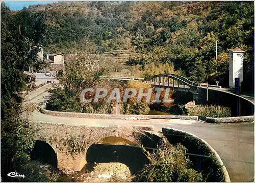 Moderne Karte Anduze Les Ponts de Prafrance