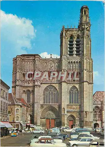 Moderne Karte Sens Yonne La Cathedrale St Etienne