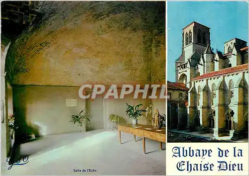 Cartes postales moderne La Chaise Dieu Haute Loire Abbaye Benedictine Saint Robert