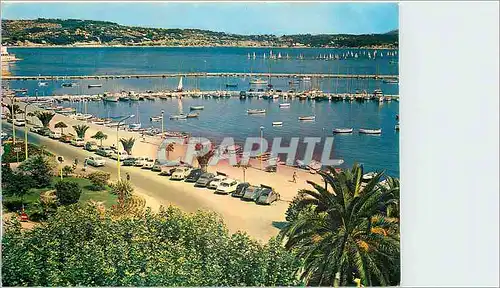 Moderne Karte Lumiere et Beaute de la Cote d'Azur Bandol Les Jetees des Yachts