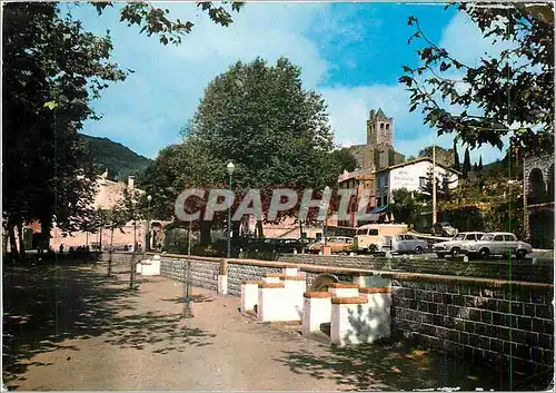 Moderne Karte Le Haut Vallespir Prats de Mollo La Preste PO Promenade du Firal