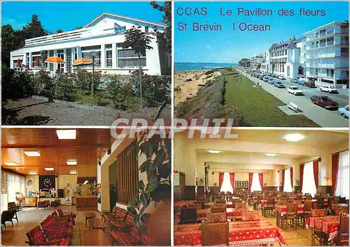 Cartes postales moderne Maison Familiale de vacances CCAS du personnel des industries electriques et gazieres Saint Brev