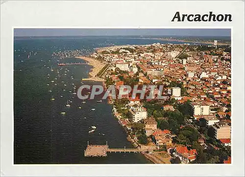 Cartes postales moderne Bassin d'Arcachon Gironde Ses jetees et ses plages