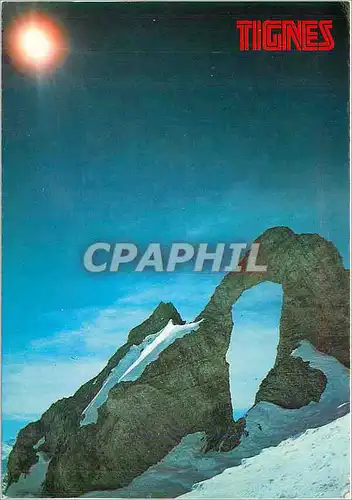 Cartes postales moderne Tignes Savoie L'Aiguille Percee