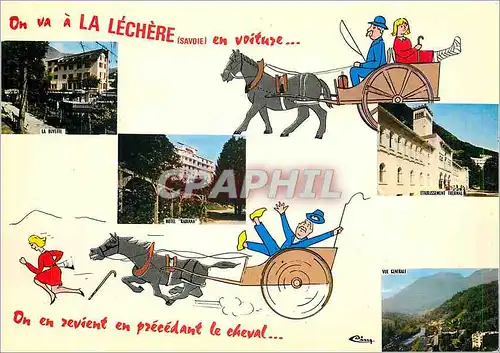 Cartes postales moderne Le Lechere les Bains Savoie