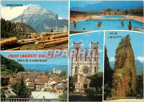 Cartes postales moderne Saint Laurent du Pont Isere