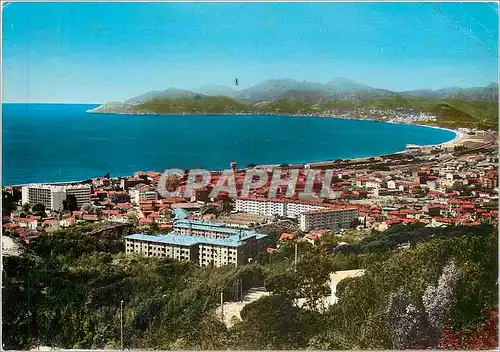 Moderne Karte Cannes La Bocca Vue panoramique La Baie de La Napoule