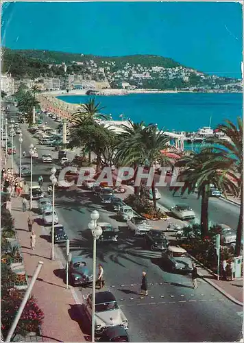 Cartes postales moderne Nice Promenade des Anglais Le Mont Boron