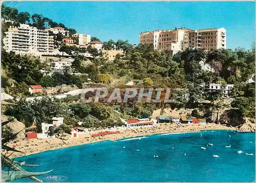 Cartes postales moderne Cote d'azur Cap d'Ail et la Plage Mala