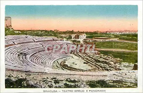 Cartes postales moderne Siracusa Teatro Greco e Panorama