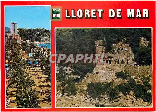 Cartes postales moderne Lloret de Mar Costa Brava Divers aspects