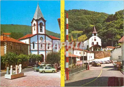 Cartes postales moderne Valcarlos Navarra Iglesia Parroquial de Valcarlos