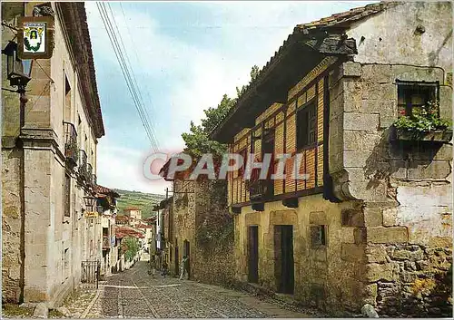 Cartes postales moderne Santillana del Mar Rue du Canton