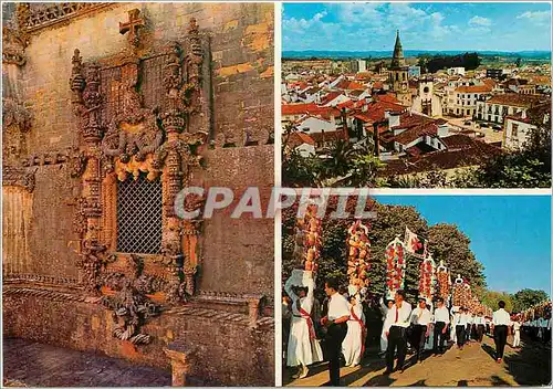 Cartes postales moderne Tomar Fenetre Manueline et Fete des Tabuleiros