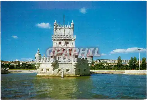 Cartes postales moderne Portugal Lisboa Tour de Belem