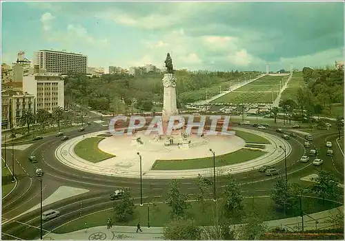 Cartes postales moderne Lisboa Portugal Place du Marquis de Pombal