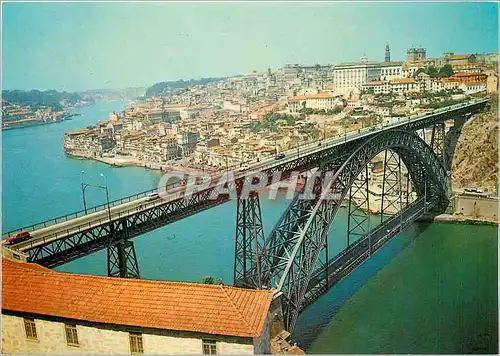 Cartes postales moderne Porto Portugal Pont de Dun Luiz