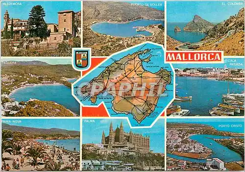 Cartes postales moderne Mallorca Baleares Espana