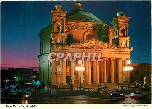 Cartes postales moderne Mosta Paris Church Malta