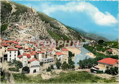 Cartes postales moderne Entrevaux BA Vue generale et le Var