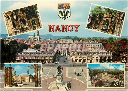Cartes postales moderne Nancy Meurthe et Moselle La place Stanislas