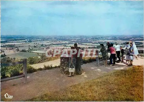 Cartes postales moderne St Leon Allier Puy St Ambroise Sommet table d'Orientation et vue panoramique