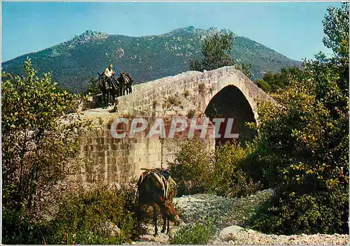 Moderne Karte Pont Genois aux environs de Sartene