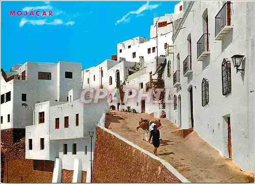 Cartes postales moderne Mojacar Almeria Espana Rue typique