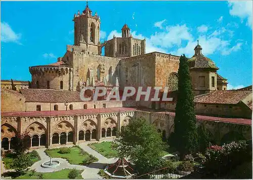 Cartes postales moderne Costa Dorada Tarragona Cathedrale Jardin de le cloitre et clocher